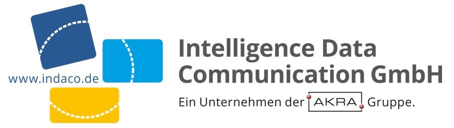 Logo - Intelligence Data Communication GmbH - ein Unternehmen der AKRA Gruppe