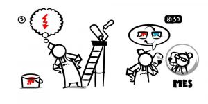 Einsatzbesprechung Ankunft